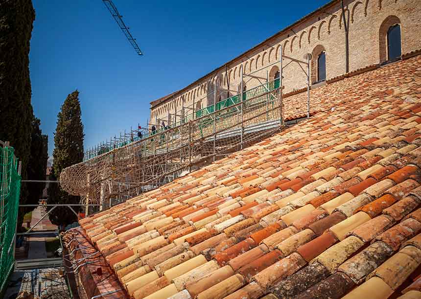 Sistema AERcoppo® per la Basilica Santa Maria Assunta - Aquileia 2019